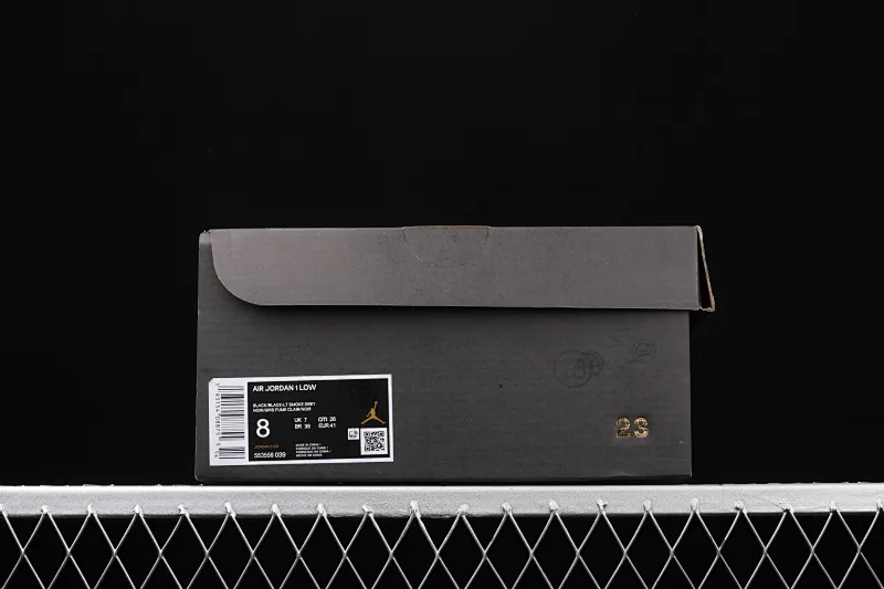 All categories Air Jordan Jordan series basketball shoes Air Jordan 1 Low Air Jordan 1 Low Shadow AJ1 Joe 1 cool gray low-top cultural and leisure sports sneakers 553558-039